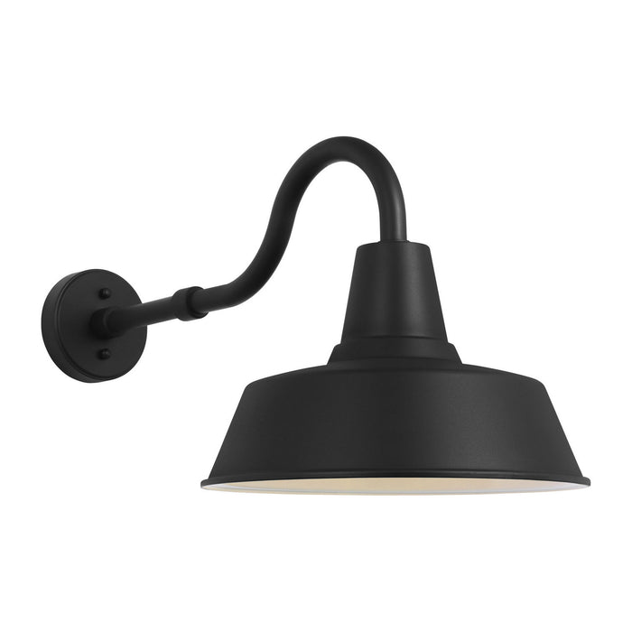 Myhouse Lighting Visual Comfort Studio - SLO1201EN3/TXB - One Light Wall Lantern - Barn Light - Textured Black