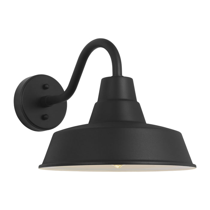 Myhouse Lighting Visual Comfort Studio - SLO1191TXB - One Light Wall Lantern - Barn Light - Textured Black