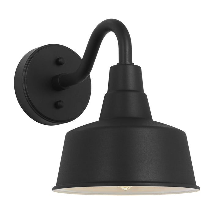 Myhouse Lighting Visual Comfort Studio - SLO1181TXB - One Light Wall Lantern - Barn Light - Textured Black
