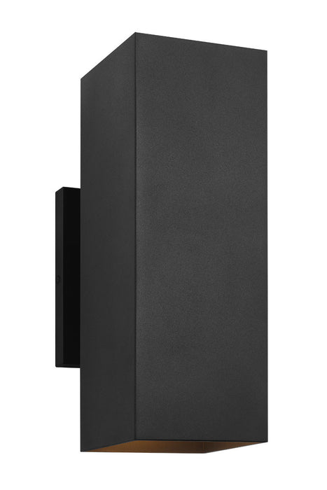 Myhouse Lighting Visual Comfort Studio - SLO1112TXB - Two Light Wall Lantern - Pohl - Textured Black