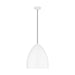 Myhouse Lighting Visual Comfort Studio - DJP1161MWT - One Light Pendant - Huron - Matte White