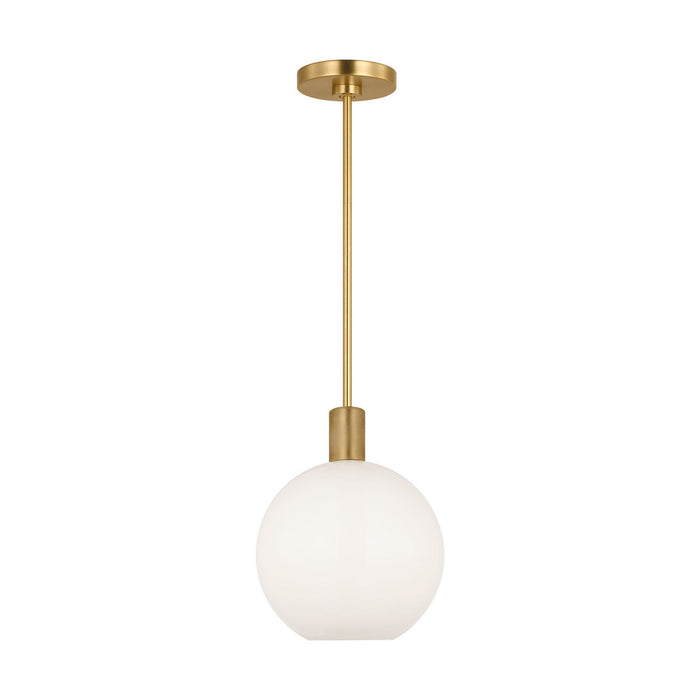 Myhouse Lighting Visual Comfort Studio - DJP1171SB - One Light Pendant - Colewood - Satin Brass