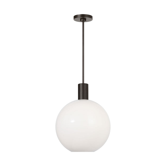 Myhouse Lighting Visual Comfort Studio - DJP1181MBK - One Light Pendant - Colewood - Midnight Black