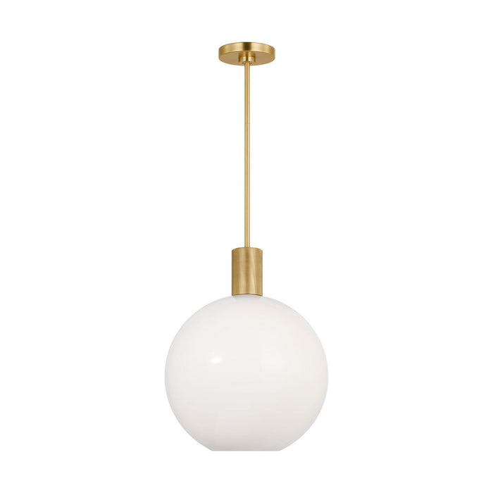 Myhouse Lighting Visual Comfort Studio - DJP1181SB - One Light Pendant - Colewood - Satin Brass