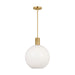 Myhouse Lighting Visual Comfort Studio - DJP1181SB - One Light Pendant - Colewood - Satin Brass
