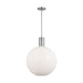 Myhouse Lighting Visual Comfort Studio - DJP1191BS - One Light Pendant - Colewood - Brushed Nickel