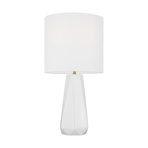 Myhouse Lighting Visual Comfort Studio - DJT1071GW1 - One Light Table Lamp - Moresby - Gloss White