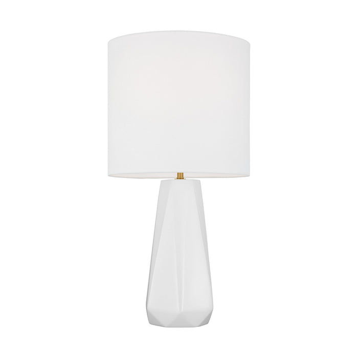 Myhouse Lighting Visual Comfort Studio - DJT1071GW1 - One Light Table Lamp - Moresby - Gloss White