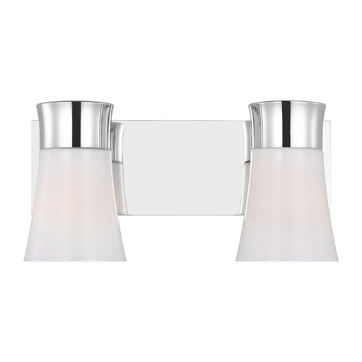 Myhouse Lighting Visual Comfort Studio - DJV1082CH - Two Light Vanity - Roy - Chrome