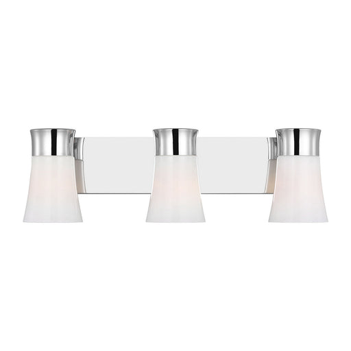Myhouse Lighting Visual Comfort Studio - DJV1083CH - Three Light Vanity - Roy - Chrome