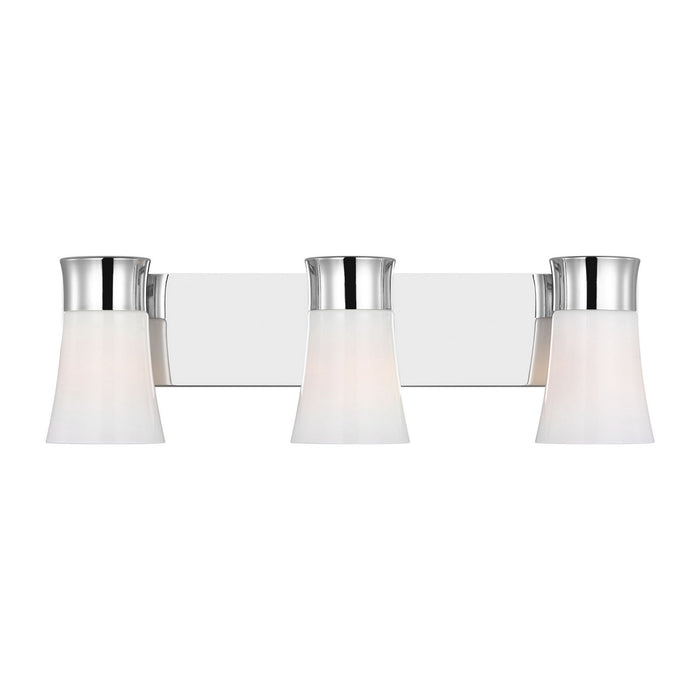 Myhouse Lighting Visual Comfort Studio - DJV1083CH - Three Light Vanity - Roy - Chrome