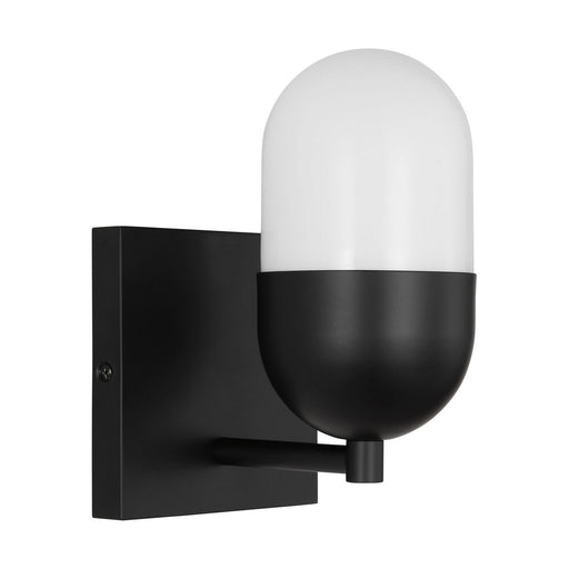 Myhouse Lighting Visual Comfort Studio - DJV1091MBK - One Light Vanity - Foster - Midnight Black