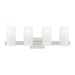 Myhouse Lighting Visual Comfort Studio - DJV1104CH - Four Light Vanity - Rhode - Chrome