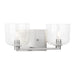 Myhouse Lighting Visual Comfort Studio - DJV1112BS - Two Light Vanity - Lochdale - Brushed Nickel