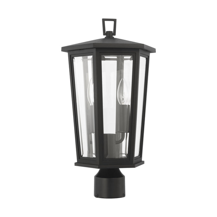 Myhouse Lighting Visual Comfort Studio - SLO1092TXB - Two Light Post Lantern - Witley - Textured Black
