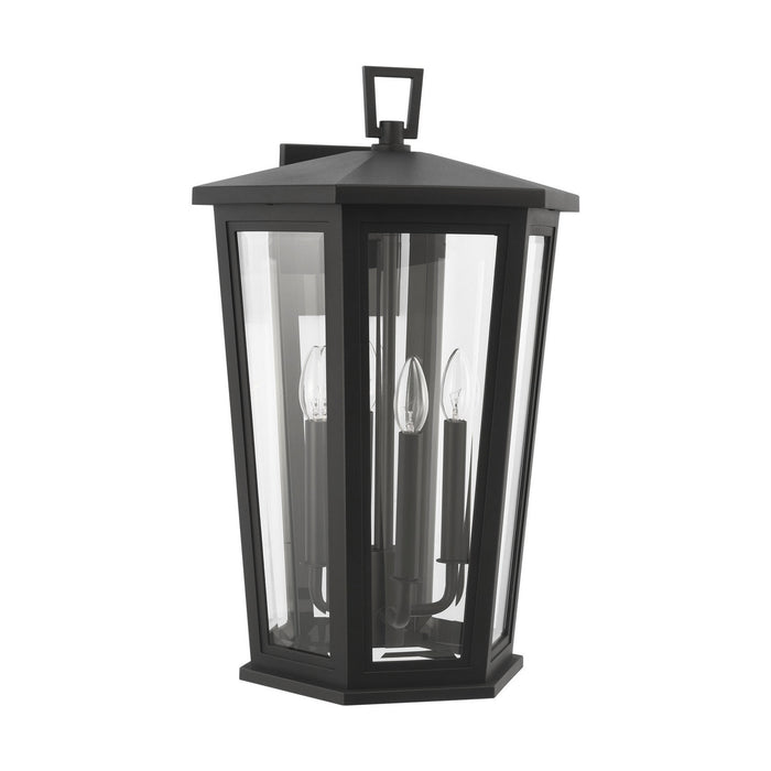 Myhouse Lighting Visual Comfort Studio - SLO1074TXB - Four Light Wall Lantern - Witley - Textured Black