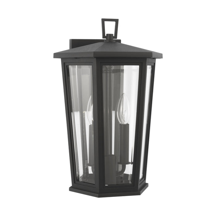 Myhouse Lighting Visual Comfort Studio - SLO1052TXB - Two Light Wall Lantern - Witley - Textured Black