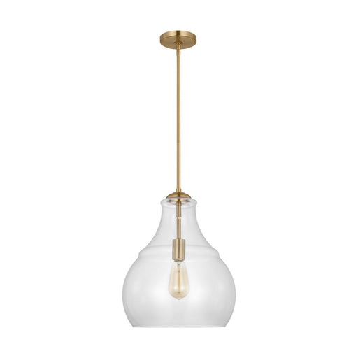 Myhouse Lighting Visual Comfort Studio - P1483SB - One Light Pendant - Zola - Satin Brass