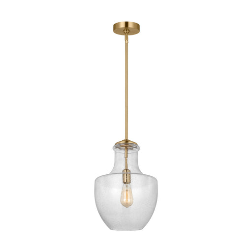 Myhouse Lighting Visual Comfort Studio - P1461SB - One Light Pendant - Baylor - Satin Brass