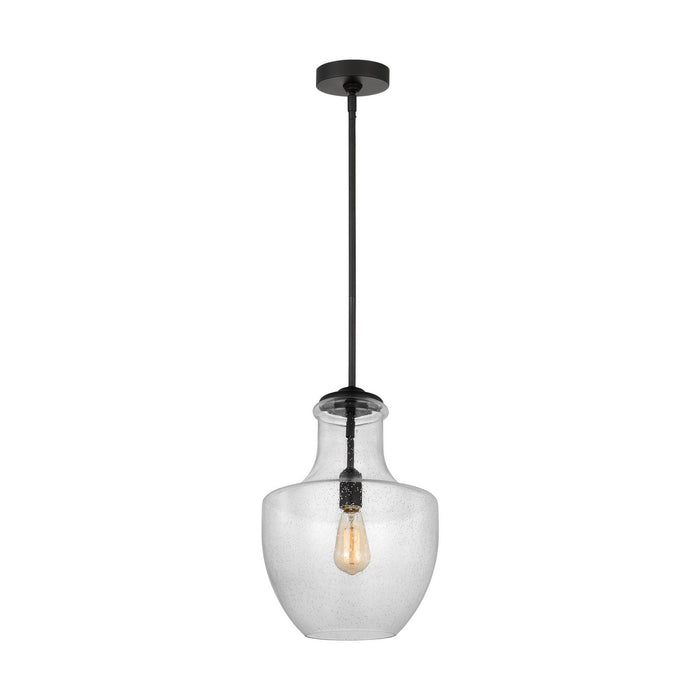 Myhouse Lighting Visual Comfort Studio - P1461MBK - One Light Pendant - Baylor - Midnight Black