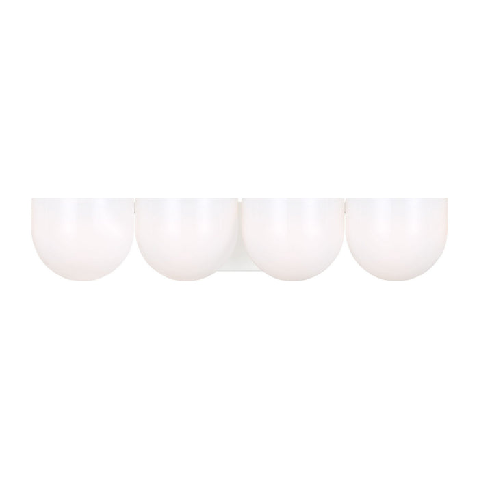 Myhouse Lighting Visual Comfort Studio - LXV1004MWT - Four Light Vanity - Cheverny - Matte White
