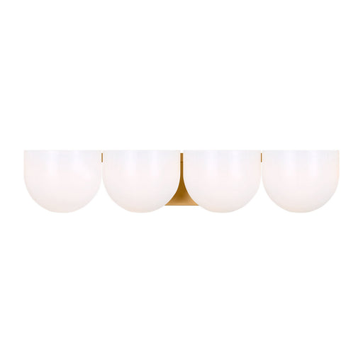 Myhouse Lighting Visual Comfort Studio - LXV1004BBS - Four Light Vanity - Cheverny - Burnished Brass