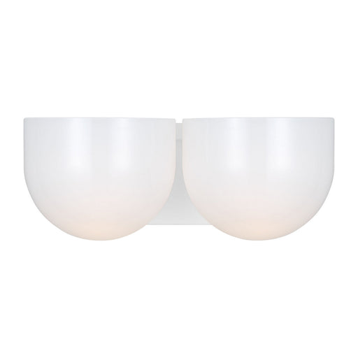 Myhouse Lighting Visual Comfort Studio - LXV1002MWT - Two Light Vanity - Cheverny - Matte White