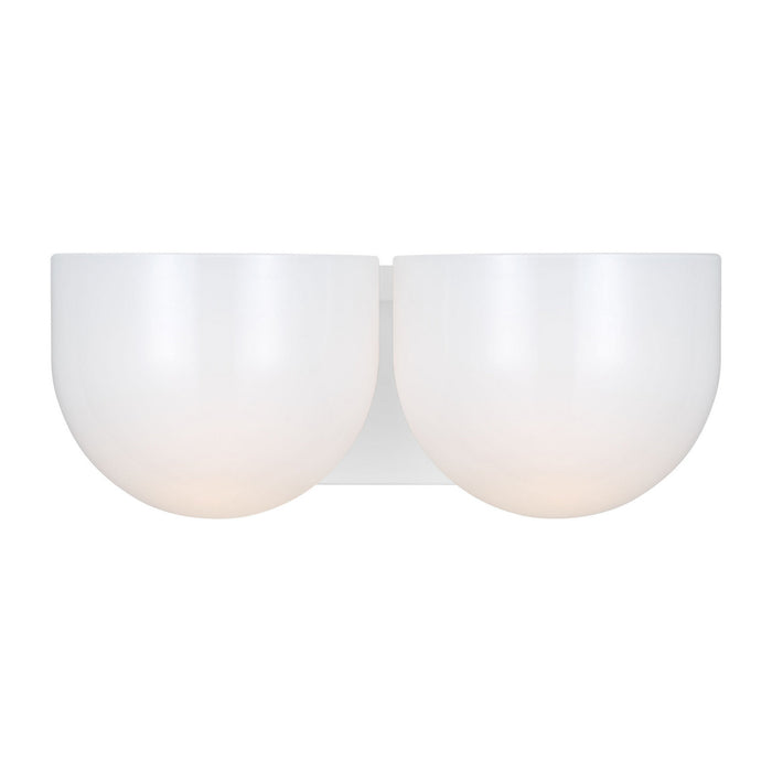 Myhouse Lighting Visual Comfort Studio - LXV1002MWT - Two Light Vanity - Cheverny - Matte White
