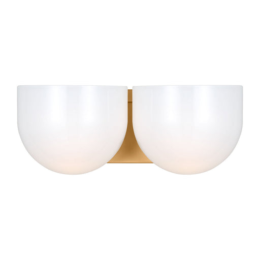 Myhouse Lighting Visual Comfort Studio - LXV1002BBS - Two Light Vanity - Cheverny - Burnished Brass