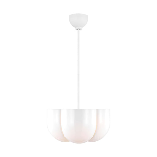 Myhouse Lighting Visual Comfort Studio - LXP1044MWT - Four Light Pendant - Cheverny - Matte White