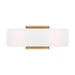 Myhouse Lighting Visual Comfort Studio - DJW1022SB - Two Light Wall Sconce - Capalino - Satin Brass