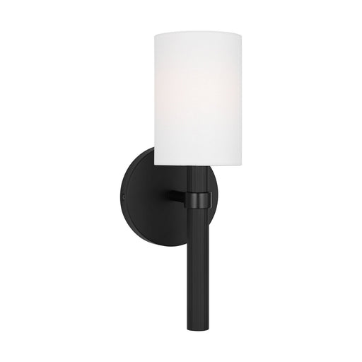 Myhouse Lighting Visual Comfort Studio - DJW1061MBK - One Light Wall Sconce - Manor - Midnight Black