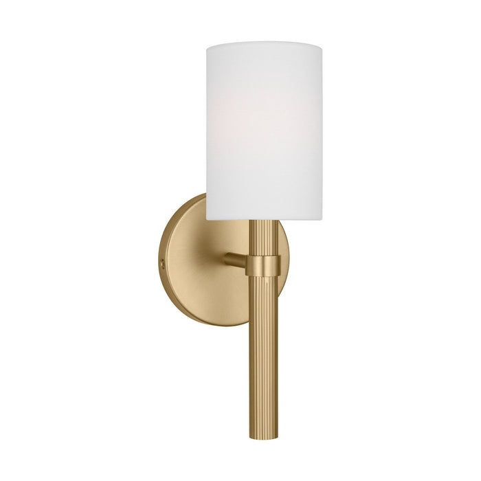 Myhouse Lighting Visual Comfort Studio - DJW1061SB - One Light Wall Sconce - Manor - Satin Brass