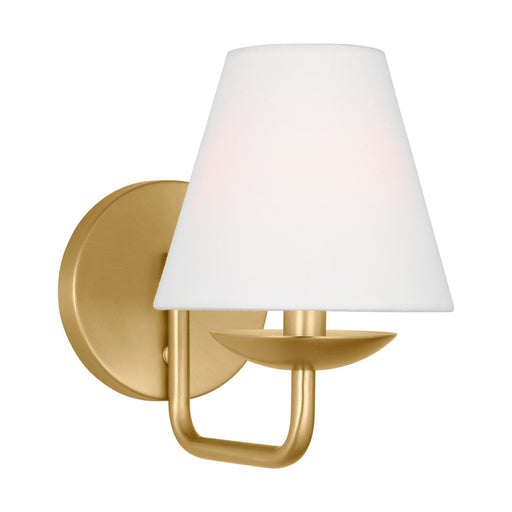 Myhouse Lighting Visual Comfort Studio - DJW1071SB - One Light Wall Sconce - Albion - Satin Brass