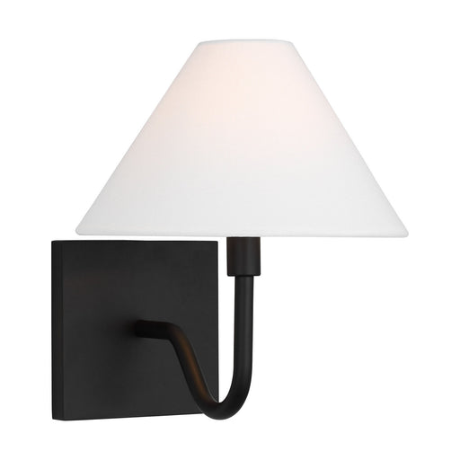 Myhouse Lighting Visual Comfort Studio - DJW1081MBK - One Light Wall Sconce - Eldon - Midnight Black