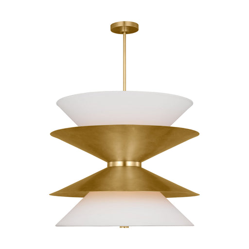 Myhouse Lighting Visual Comfort Studio - LXP10212GD - 12 Light Pendant - Chambord - Gild