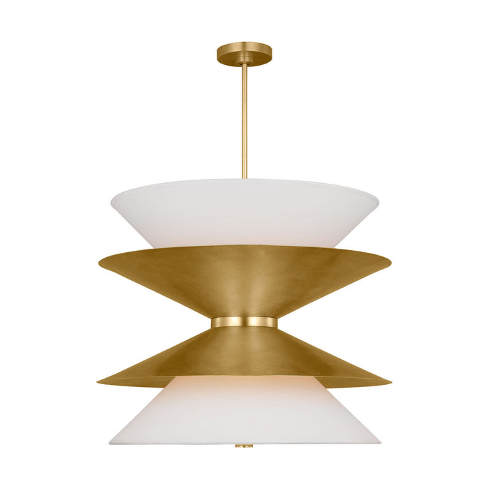 Myhouse Lighting Visual Comfort Studio - LXP10212GD - 12 Light Pendant - Chambord - Gild