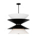 Myhouse Lighting Visual Comfort Studio - LXP10212AI - 12 Light Pendant - Chambord - Aged Iron