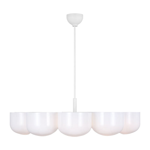 Myhouse Lighting Visual Comfort Studio - LXC11210MWT - Ten Light Chandelier - Cheverny - Matte White