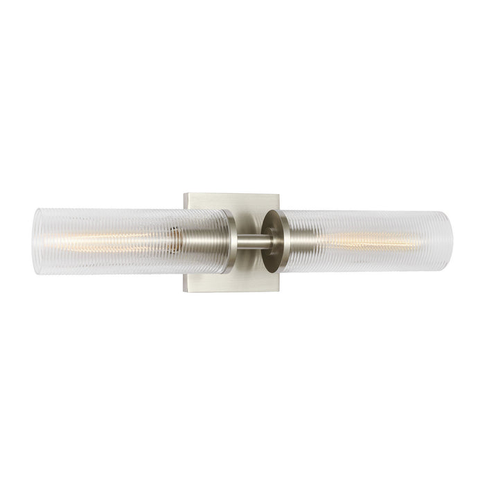 Myhouse Lighting Visual Comfort Studio - DJW1092BS - Two Light Wall Sconce - Sarita - Brushed Nickel