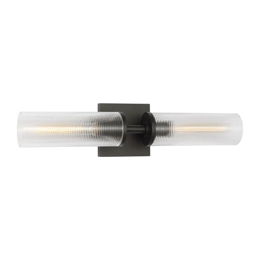 Myhouse Lighting Visual Comfort Studio - DJW1092MBK - Two Light Wall Sconce - Sarita - Midnight Black