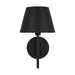 Myhouse Lighting Visual Comfort Studio - DJW1151MBK - One Light Wall Sconce - Ender - Midnight Black
