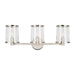 Myhouse Lighting Visual Comfort Studio - LV1083PN - Three Light Vanity - Reynolds - Polished Nickel