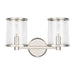 Myhouse Lighting Visual Comfort Studio - LV1082PN - Two Light Vanity - Reynolds - Polished Nickel