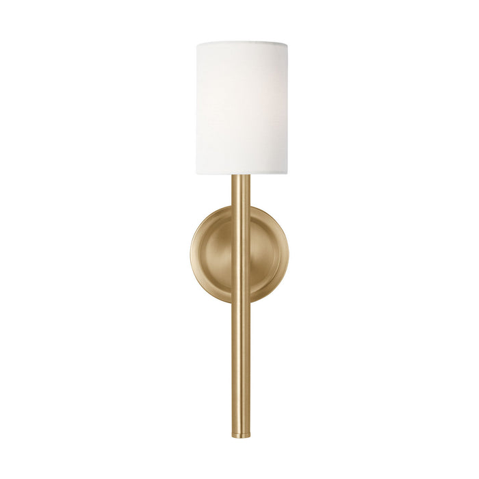 Myhouse Lighting Visual Comfort Studio - DJW1161SB - One Light Wall Sconce - Egmont - Satin Brass