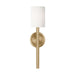 Myhouse Lighting Visual Comfort Studio - DJW1161SB - One Light Wall Sconce - Egmont - Satin Brass