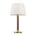 Myhouse Lighting Visual Comfort Studio - LT1231TWB - One Light Table Lamp - Grayson - Time Worn Brass