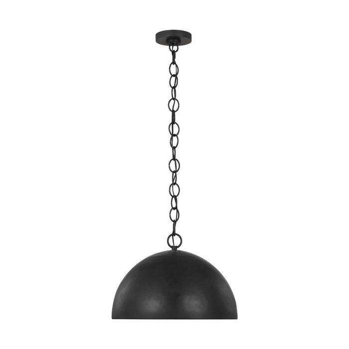 Myhouse Lighting Visual Comfort Studio - EP1241AI - One Light Pendant - Whare - Aged Iron