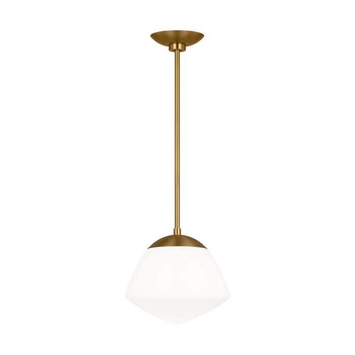 Myhouse Lighting Visual Comfort Studio - EP1351BBS - One Light Pendant - Milne - Burnished Brass