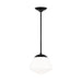 Myhouse Lighting Visual Comfort Studio - EP1351MBK - One Light Pendant - Milne - Midnight Black